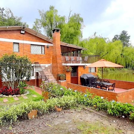 Hacienda Moncora Cabana Lago P 1 El Rosal Esterno foto